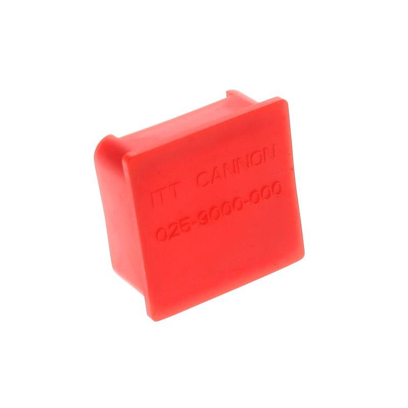 10 pcs : 025-9000-000 - DUST CAP, NON-CONDUCTIVE (RED)