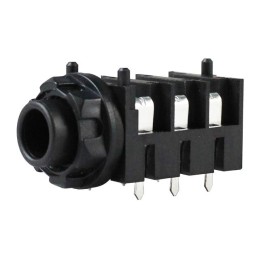 10 pcs : IO-TJ6HH - 6 PIN 1/4' JACK PCB HALF-THREADE