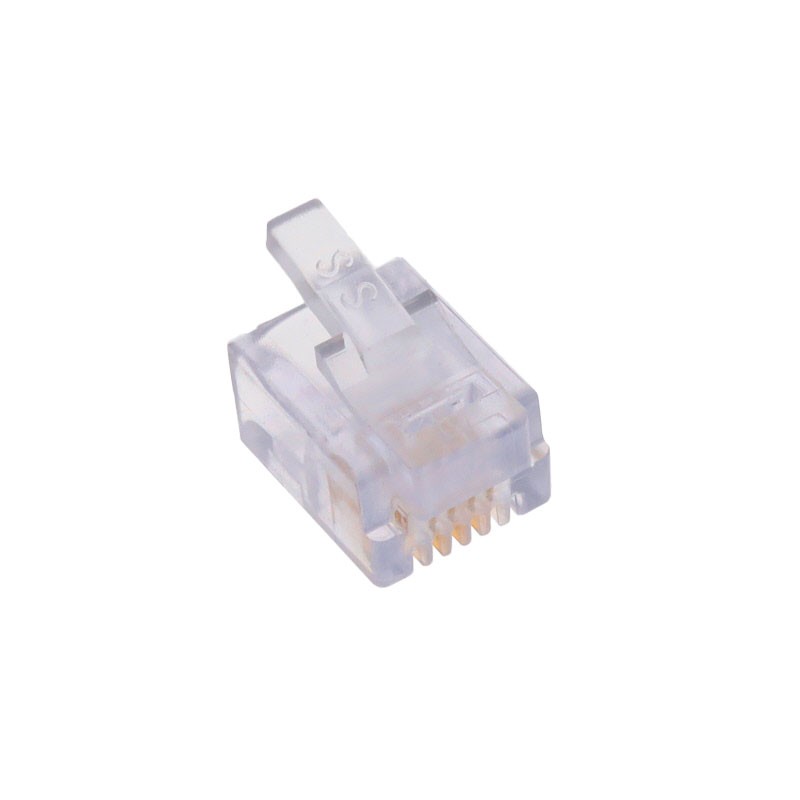 10 pcs : 940-SP-3046R - CONN MOD PLUG 6P4C UNSHIELDED
