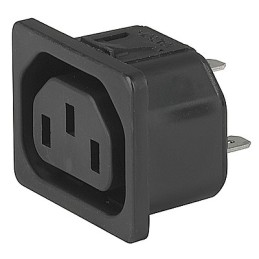 10 pcs : 3-144-646 - 6600-4 CONNECTOR OUTLET 10A F