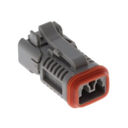 10 pcs : IT06-2S-000-N - CONN PLUG HSG 2POS