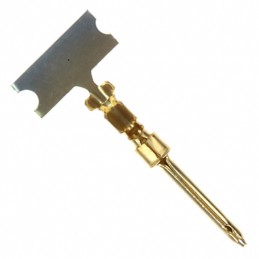 10 pcs : 745254-2 - CONN PIN 22-26AWG GOLD CRIMP