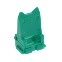 10 pcs : IW4P - WEDGELOCK 4POS RECEP GREEN
