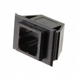 10 pcs : 1604077-1 - ACCESSORY RECEPTACLE FRAME BLACK