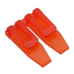 10 pcs : 0351500292 - ACCESSORY RETAINER 2POS RED