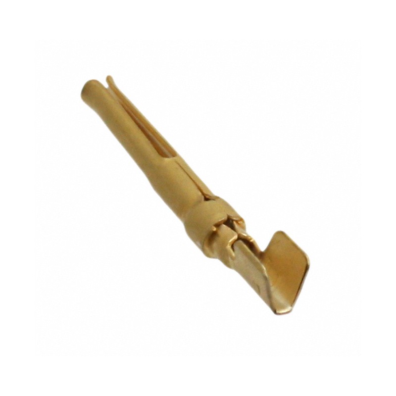 10 pcs : 205202-2 - CONN PIN 20-24AWG GOLD CRIMP
