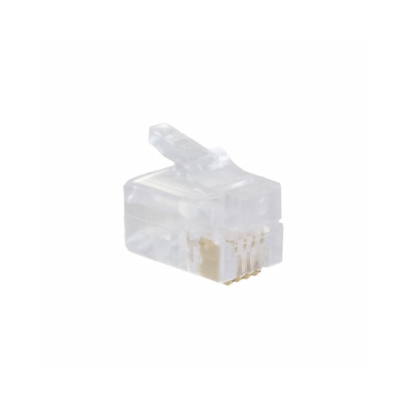 10 pcs : 940-SP-3044R - CONN MOD PLUG 4P4C UNSHIELDED