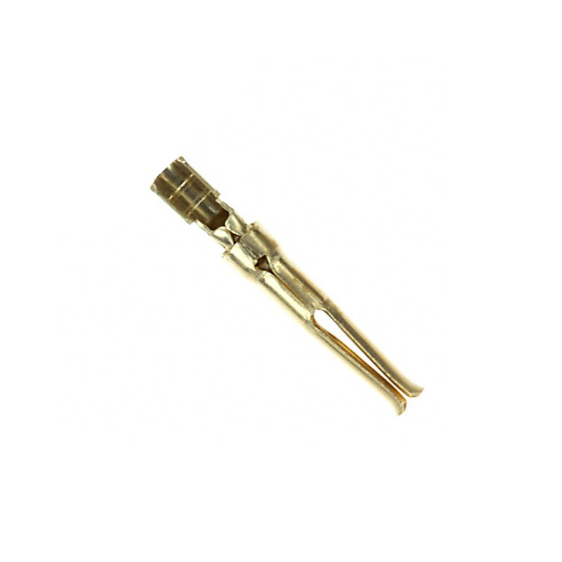 10 pcs : 205201-6 - CONN SOCKET 20-24AWG GOLD CRIMP