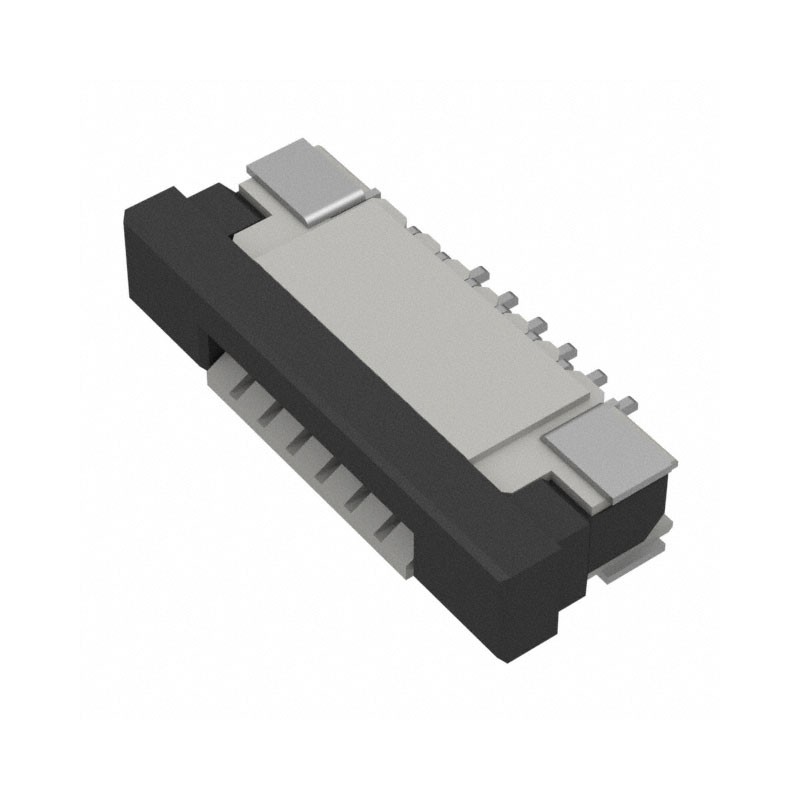 10 pcs : FFC3B07-06-T - CONN FFC FPC BOTTOM 6POS 1MM R/A