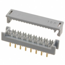 10 pcs : 09181169622 - CONN DIP HDR IDC 16POS VERT