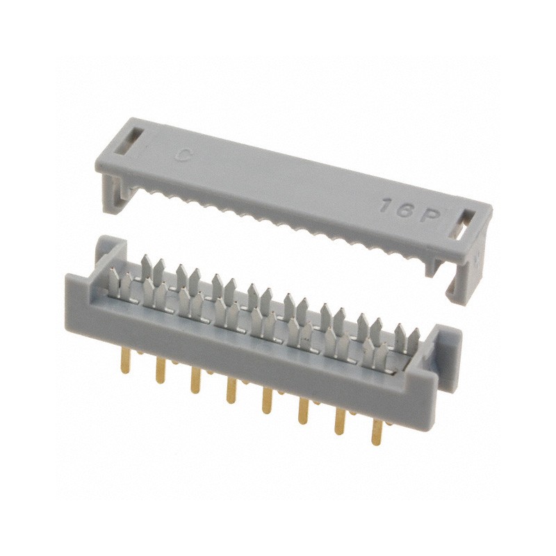 10 pcs : 09181169622 - CONN DIP HDR IDC 16POS VERT