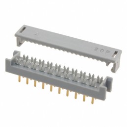10 pcs : 09181209622 - CONN DIP HDR IDC 20POS VERT