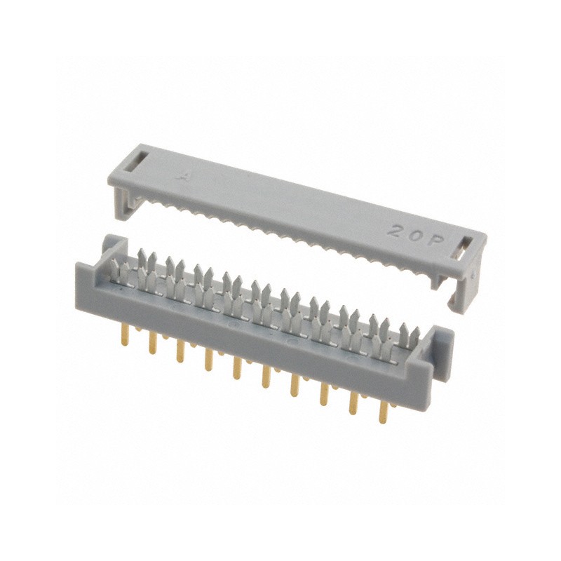 10 pcs : 09181209622 - CONN DIP HDR IDC 20POS VERT