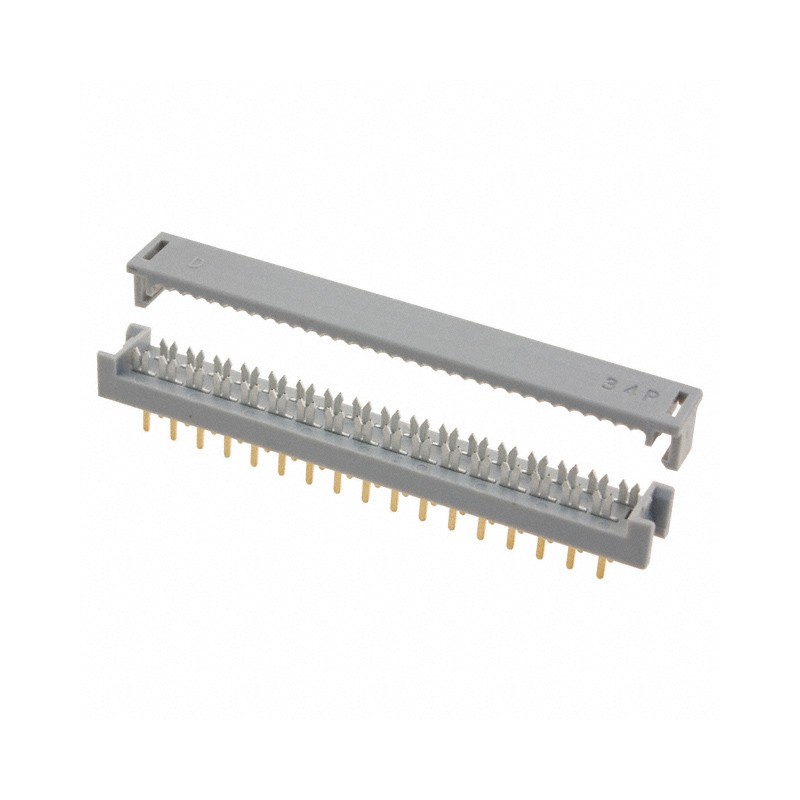 10 pcs : 09181349622 - CONN DIP HDR IDC 34POS VERT