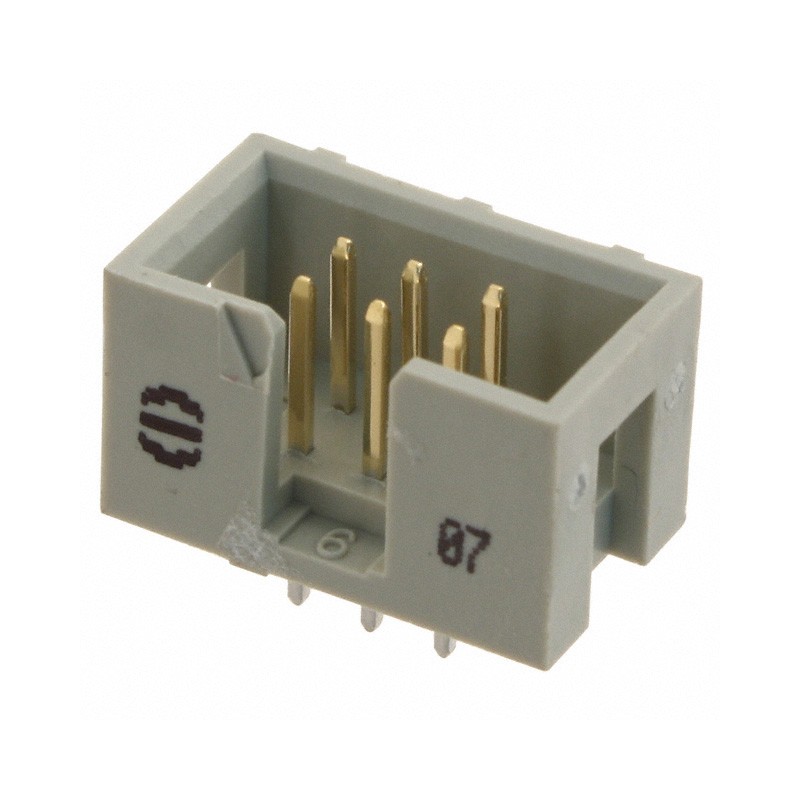 10 pcs : 09185067324 - CONN HEADER VERT 6POS 2.54MM