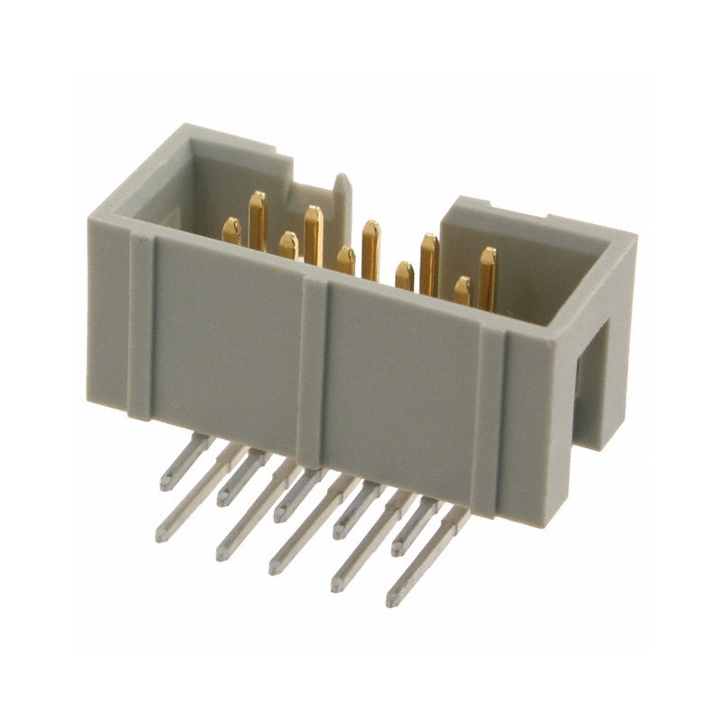 10 pcs : 09185106323 - CONN HEADER R/A 10POS 2.54MM