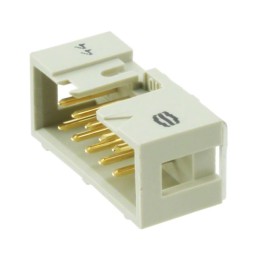 10 pcs : 09185107323 - CONN HEADER R/A 10POS 2.54MM