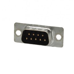 10 pcs : MHDB9SP - 9 WAY D-SUB CONNECTOR MALE SOLDE