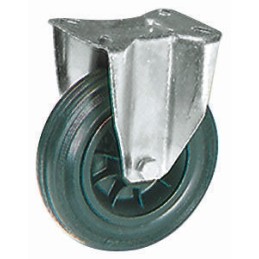 1 pcs - LAG Fixed Castor Wheel, 50kg Capacity, 80mm Wheel