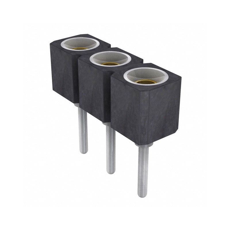 10 pcs : 310-87-103-41-001101 - CONN SOCKET 3POS 0.1 GOLD PCB