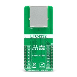 1 pcs - MikroElektronika MIKROE-4184, SPI Extend Click Add On Board for LTC4332 for LTC4332