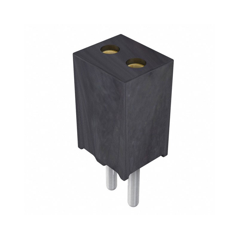 10 pcs : 851-87-002-10-001101 - CONN SOCKET 2POS 0.05 GOLD PCB