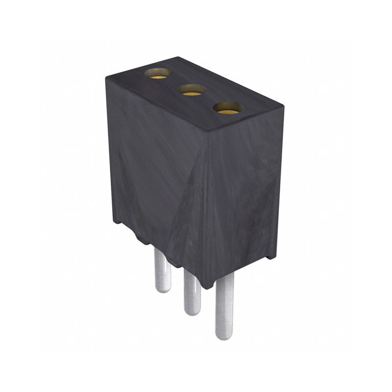 10 pcs : 851-87-003-10-001101 - CONN SOCKET 3POS 0.05 GOLD PCB