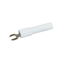 10 pcs : BU-30211-9 - ADAPT SPADE LUG TO BAN JACK WHT