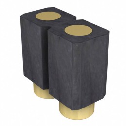 10 pcs : 800-10-002-30-507101 - CONN SPRING TARGET 2POS SMD