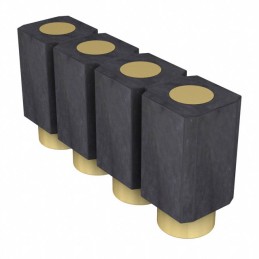 10 pcs : 800-10-004-30-507101 - CONN SPRING TARGET 4POS SMD