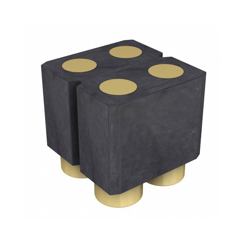 10 pcs : 802-10-004-30-507101 - CONN SPRING TARGET 4POS SMD