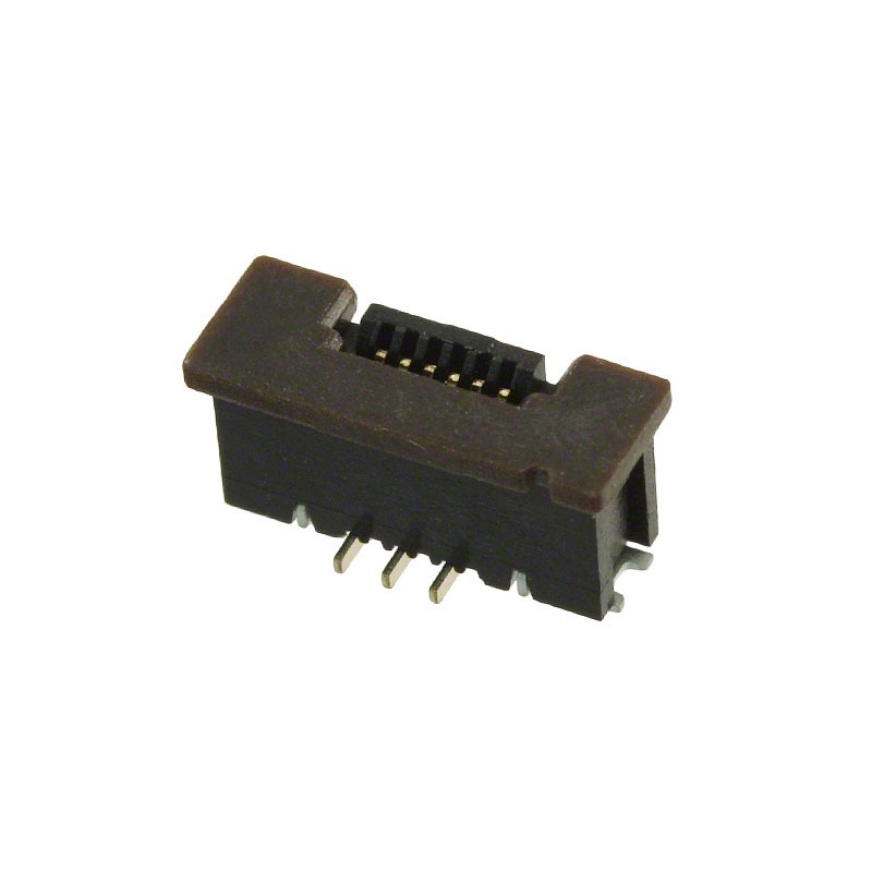 10 pcs : 1734742-6 - CONN FFC FPC VERT 6POS 0.5MM SMD