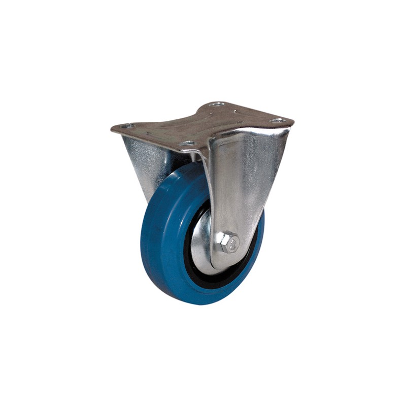 1 pcs - Guitel Hervieu Fixed Castor Wheel, 150kg Capacity, 100mm Wheel