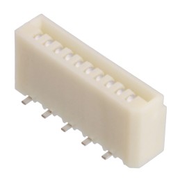 10 pcs : 1-1735042-0 - CONN FFC FPC VERT 10POS 1MM SMD