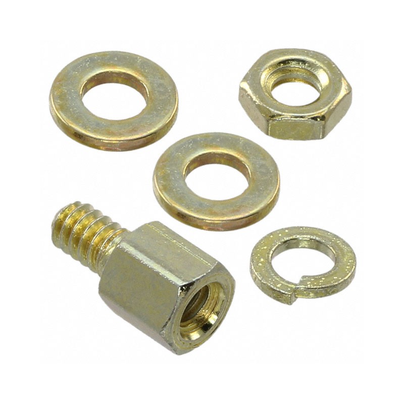 10 pcs : 4750-1 - 3/16 HEX X 3/16 TL X 4-40 THD