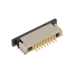 10 pcs : 1735265-8 - CONN FPC BOTTOM 8POS 1MM R/A