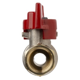 1 pcs - RS PRO Brass Full Bore, 2 Way, Ball Valve, BSPP 3/8in, 40 - 30bar Operating Pressure