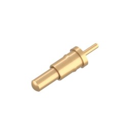 10 pcs : 0906-2 - CONTACT SPRING LOADED T/H GOLD W
