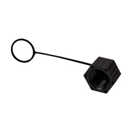 10 pcs : SS-12400-008 - CAP FOR M12-K CONN IP68