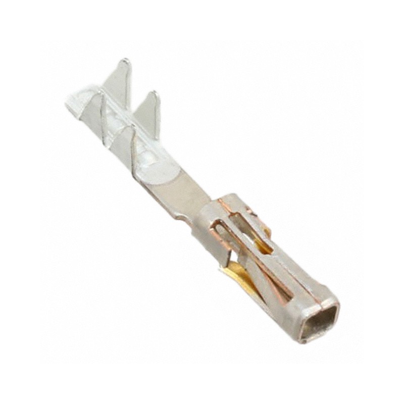 10 pcs : 2-487406-6 - CONTACT FLAT FLEX SOCKET GOLD