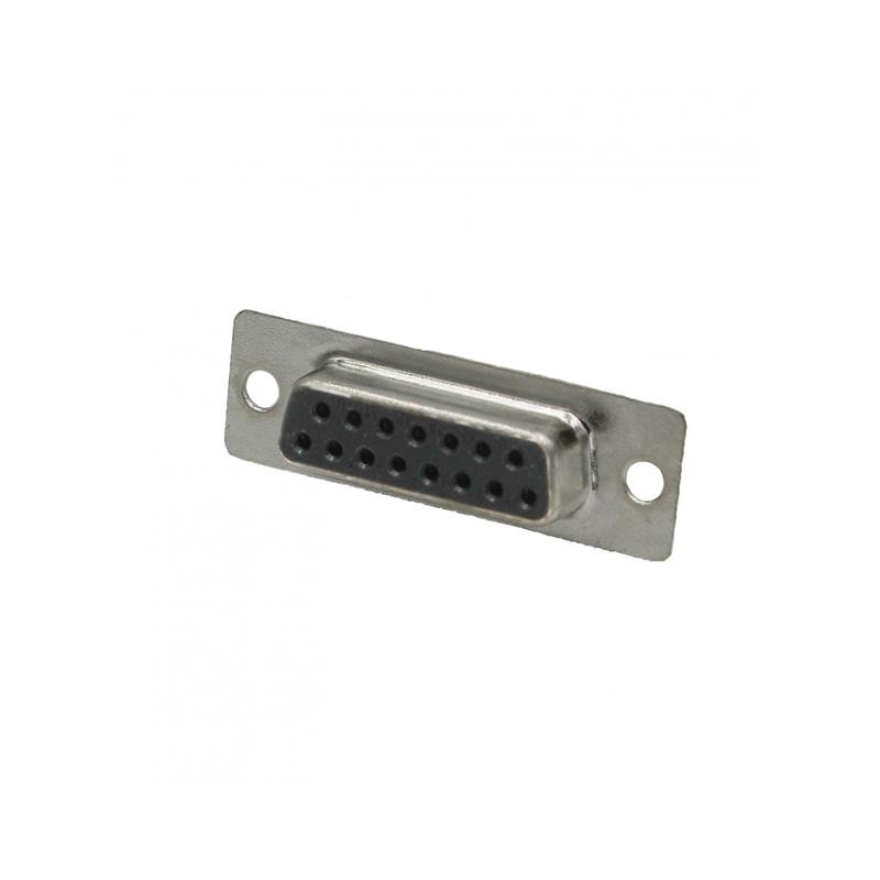 10 pcs : MHDB15SS - 15 WAY D-SUB CONNECTOR FEMALE SO