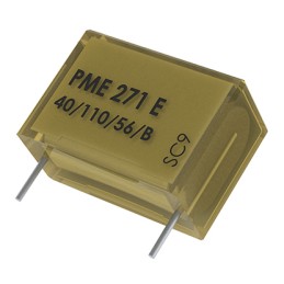 5 pcs - KEMET PME271M Metallised Paper Film Capacitor, 275 V ac, 630 V dc, ±20%, 22nF, Through Hole