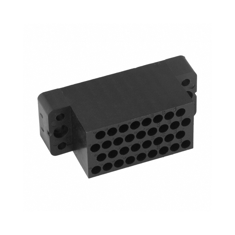 10 pcs : 213801-1 - CONN 34POS BLACK PNL MNT