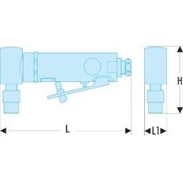1 pcs - Facom V.347F 18000rpm Angle Grinder