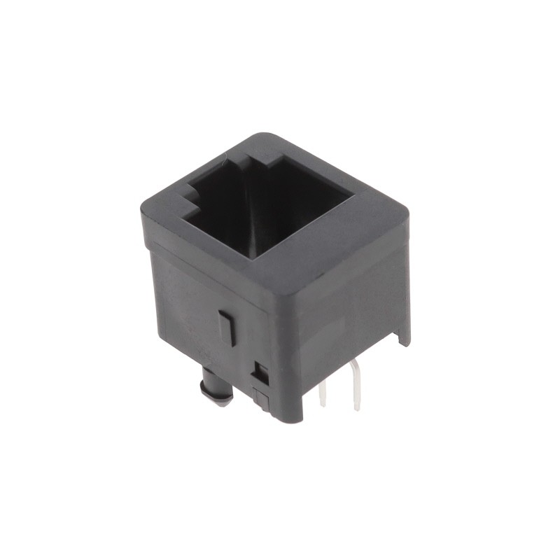 10 pcs : 0428786506 - CONN MOD JACK 6P2C VERT UNSHLD