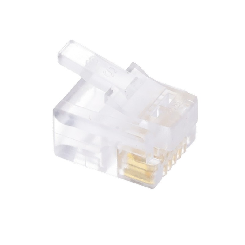 10 pcs : 940-SP-3066-B25 - CONN MOD PLUG 6P6C UNSHIELDED