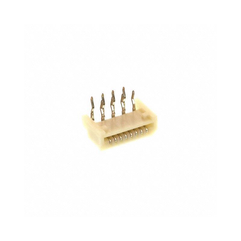 10 pcs : 0528070810 - CONN FPC TOP 8POS 1MM R/A