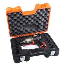 1 pcs - Bahco 11-Piece Socket Set, 1/2 in Square Drive, 11mm Socket