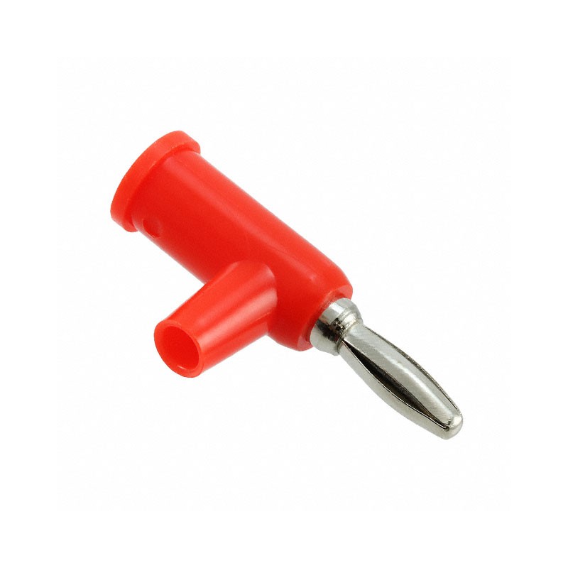 10 pcs : BU-P1825-2 - CONN BAN PLG STACK SLDRLESS