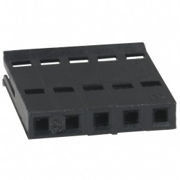 10 pcs : 487378-4 - CONN FFC RCPT HSG 5POS 2.54MM
